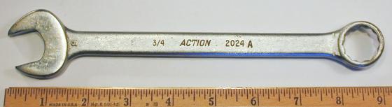 [Action 2024A 3/4 Combination Wrench]