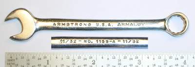 [Armstrong Armaloy 1159-A 11/32 Combination Wrench]