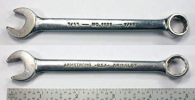 [Armstrong Armaloy 1161 7/16 Combination Wrench]