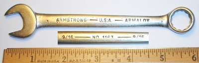 [Armstrong Armaloy 1163 9/16 Combination Wrench]