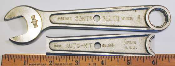 [Auto-Kit No. 100 Controlled 5/8x3/4 Open+Box Wrench]