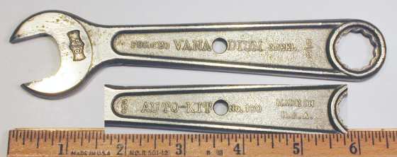 [Auto-Kit No. 100 Vanadium 5/8x3/4 Open+Box Wrench]