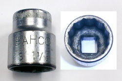 [BAHCO 1/2-Drive S 1-1/16 Socket]