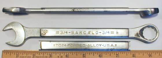 [Barcalo TC24 3/4 Combination Wrench]