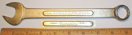 [Barcalo Barcaloy 3/4 Combination Wrench]