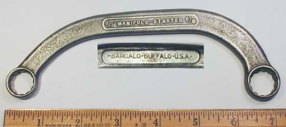 [Barcalo 9/16x5/8 Halfmoon Box Wrench]