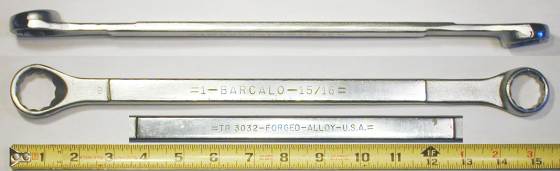 [Barcalo TB3032 15/16x1 Box-End Wrench]