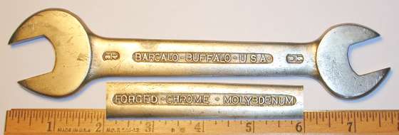 [Barcalo Chrome-Molybdenum 5/8x3/4 Open-End Wrench]