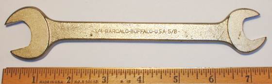 [Barcalo 5/8x3/4 Open-End Wrench from Tool Roll]