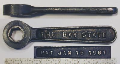 [Bay State 5/8 Hex Ratcheting Box Wrench]
