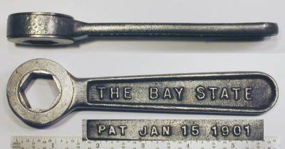 [Bay State 3/4 Hex Ratcheting Box Wrench]