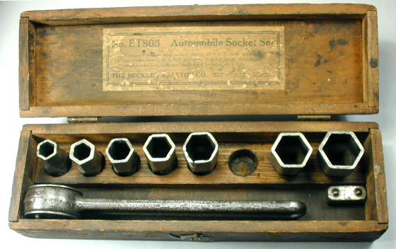 [Beckley-Ralston No. ET805 Socket Set]