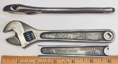 [Bergman Queen City 6 Inch Adjustable Wrench]