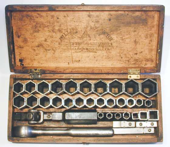 [Billings No. 31 Pressed-Steel Socket Set]