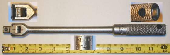 [Billings Vitalloy 1/2-Drive S-1112 Flex-Head Handle]