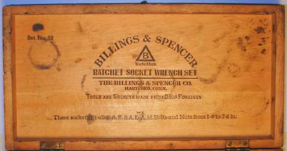 [Cover of Billings No. 52 Socket Set]