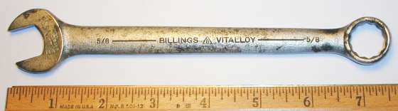 [Billings Vitalloy 1164 5/8 Combination Wrench]