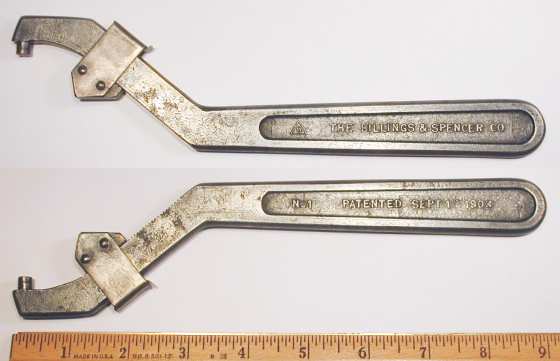 [Billings No. 1 Adjustable Pin Spanner]