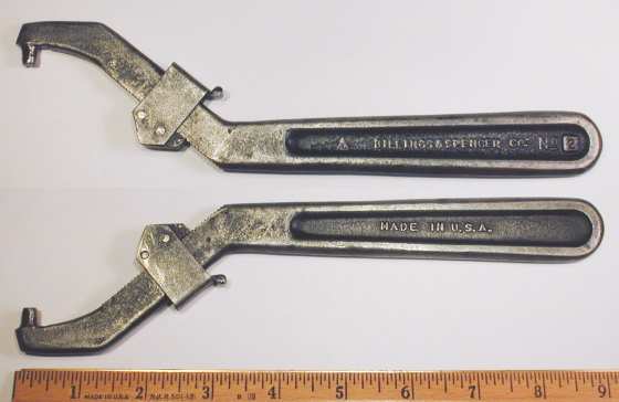 [Billings No. 2 Adjustable Pin Spanner]