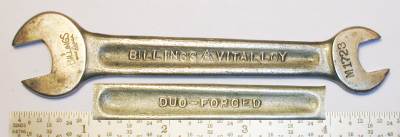 [Billings Vitalloy M-1723 3/8x7/16 Open-End Wrench]