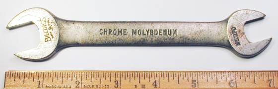 [Billings Chrome Molybdenum M-1027-C 9/16x11/16 Open-End Wrench]