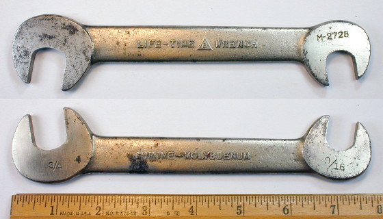 [Billings Life-Time M-2728 9/16x3/4 Angle-Head Obstruction Wrench]