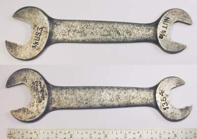 [Billings 1354 19/32x11/16 Thin Open-End Wrench]