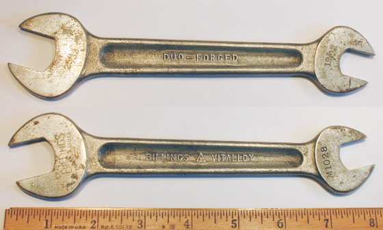 [Billings Vitalloy M-1028 19/32x25/32 Open-End Wrench]