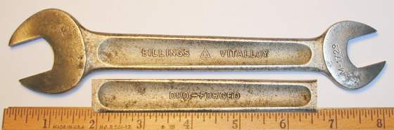 [Billings Vitalloy M-1729 5/8x3/4 Open-End Wrench]