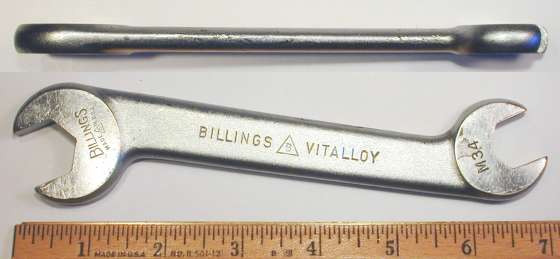 [Billings Vitalloy M-34 5/8x3/4 Open-End Wrench]