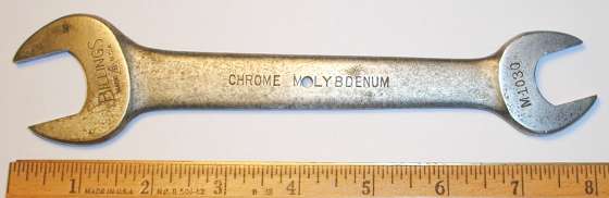 [Billings Chrome Molybdenum M-1030 11/16x7/8 Open-End Wrench]