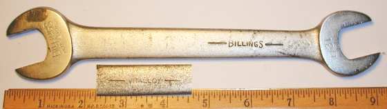 [Billings Vitalloy 1731 3/4x13/16 Open-End Wrench]