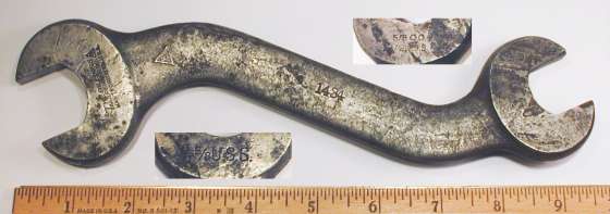 [Billings 1434 7/8x1-1/16 Short S-Shaped Wrench]