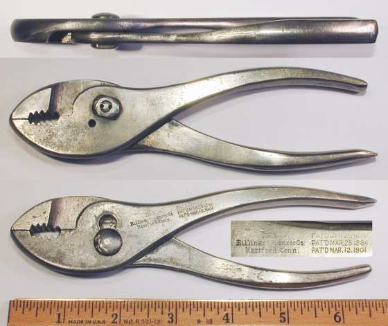 [Billings Early [Model M] 6.5 Inch Slip-Joint Combination Pliers]