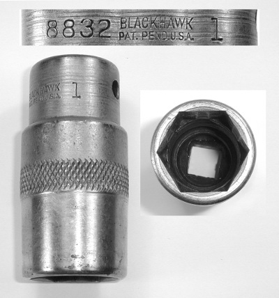 [Blackhawk 1/2-Drive 8832 1 Inch Deep Socket]