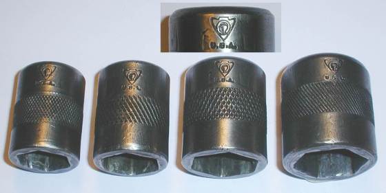 [Early Blackhawk 1/2-Drive Hex Sockets]