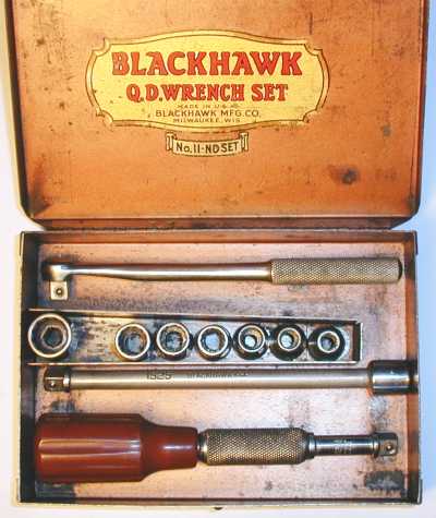 [Blackhawk No. 11-ND 1/4-Drive Q.D. Socket Set]