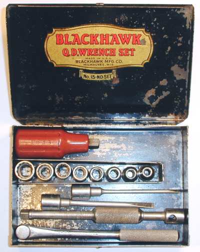 [Blackhawk No. 15-ND 1/4-Drive Q.D. Socket Set]