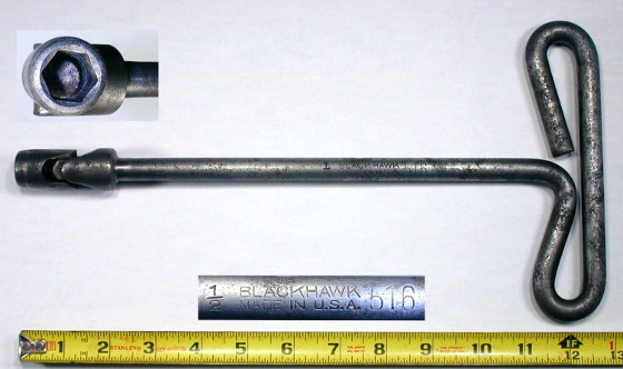 [Blackhawk Model 4916 Triple-Socket Wrench]