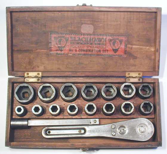 [Early Blackhawk No. 6 Socket Set]