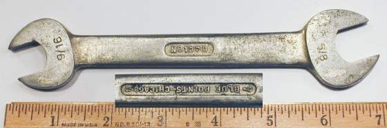 [Blue Point No. 1820 9/16x5/8 Open-End Wrench]