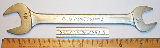 [Blue-Point Supreme S-2024 5/8x3/4 Open-End Wrench]