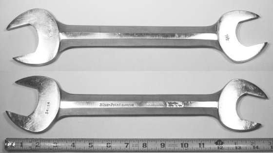 [Blue-Point Supreme S-4854 1-1/2x1-11/16 Open-End Wrench]