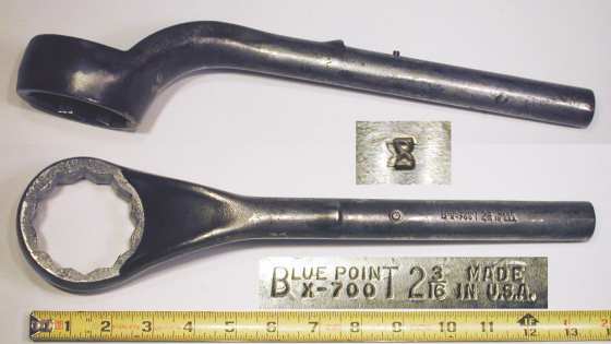 [Blue Point X-700 2-3/16 Heavy-Duty Offset Single-Box Wrench]