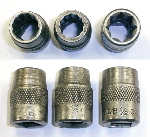 [Bob Cat 1/2-Drive Sockets from G-11 Set]