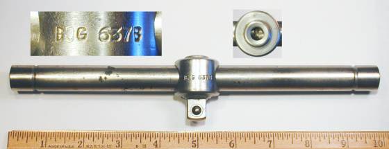 [Bog No. 637 1/2-Drive Sliding Tee Handle]