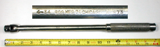 [Bog No. 673 1/2-Drive Flex Handle]