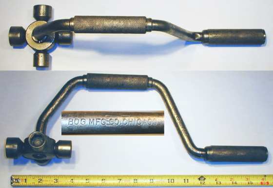 [Bog No. 415 4-Way Brace Socket Wrench]