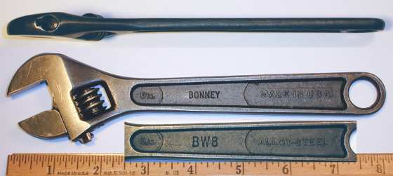 [Bonney BW8 8 Inch Adjustable Wrench]