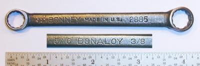 [Bonney 2885 Bonaloy 5/16x3/8 Short Box-End Wrench]